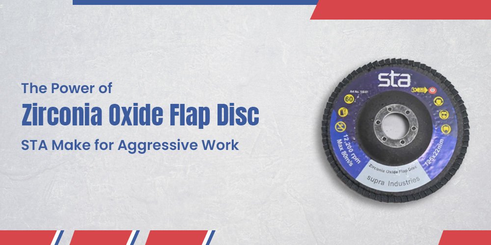 Zirconia Oxide Flap Disc by STA from Supra Industries